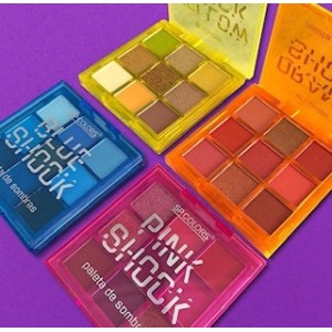 SP171 PALETA DE SOMBRA SHOCK 9 CORES SP COLORS    C/ 24