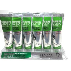 FZ38022 MASCARA FACIAL DE PEPINO MASK GREEN FENZZA C/24