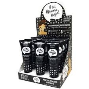 MFSP05 MÁSCARA BISNAGA  REMOÇÃO DE CRAVOS SUPER PODERES C/12