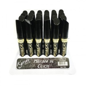 740 MASCARA DE CILIOS PRETO KYRAV C/ 24