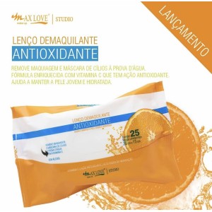 LDA LENÇO DEMAQUILANTE ANTIOXIDANTE MAX LOVE