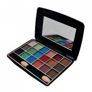 BF10021B ESTOJINHO DE SOMBRAS CINTILANTES  18 CORES BELLA FEMME