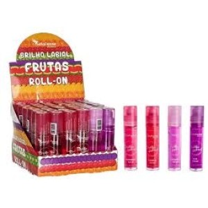 BF10013 BRILHO LABIAL ROLLON FRUTAS C/ 36