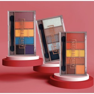 SP127 PALETA SOMBRA 6 CORES NATURAL DAILY  C/ 24