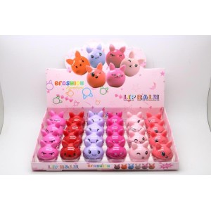 NR50004 LIP BALM ANIMAIS VARIADOS C/ 24