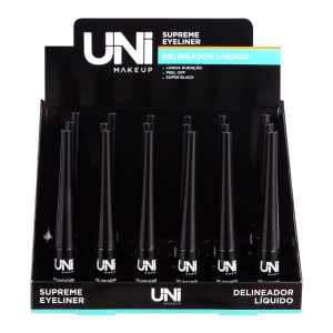UN-DL68D DELINEADOR  LIQUIDO SUPREME EYELINER C/ 24