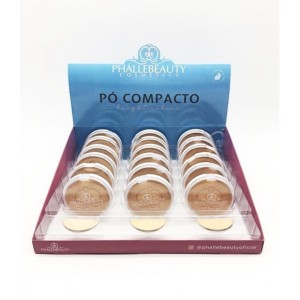 PH0308 PÓ COMPACTO CLARO PHÁLLEBEAUTY C/18