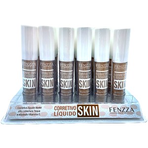 FZ31007 CORRETIVO LIQUIDO SKIN FENZZA C/24