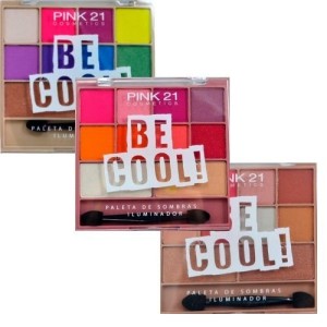 CS2307 PALETA DE SOMBRAS BE COOL PINK 21 C/24