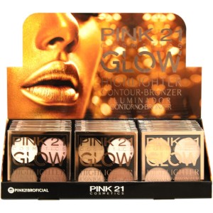 CS2753 ILUMINADOR+CONTORNO+BRONZER PINK 21 C/24