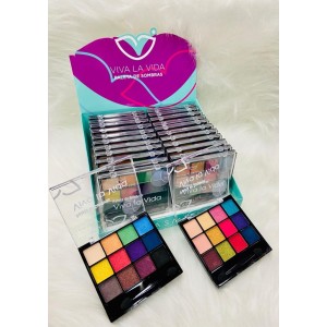 JS06017 PALETA DE SOMBRAS VIVA LA VIDA JASMYNE C/24