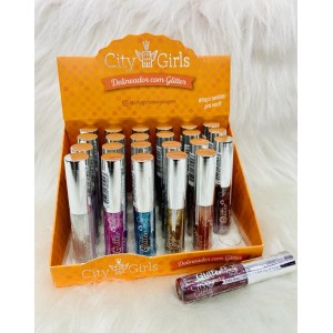 CG188 DELINEADOR C/GLITTER CITY GIRLS C/24