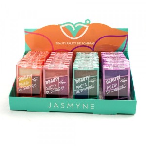 JS06030 PALETA DE SOMBRAS BEAUTY JASMYNE C/24