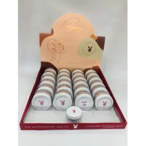 PB5023 PÓ ILUMINADOR BELEZA RARA PLAYBOY C/24