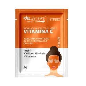 MFPCV MÁSCARA FACIAL PEEL OFF VITAMINA C MAX LOVE C/60