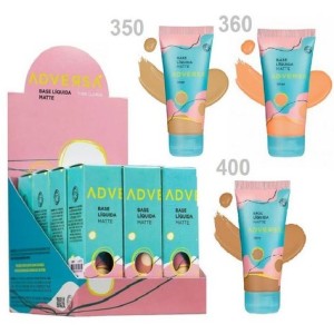 AD108 BASE LIQUIDA MATTE VEGANA ADVERSA C/12