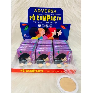 AD114 PÓ COMPACTO VELVET HD ADVERSA C/24