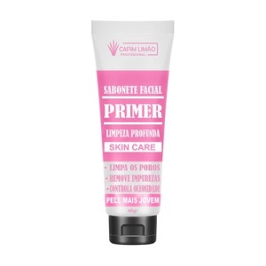 CP15 SABONETE FACIAL PRIMER CAPIM LIMÃO C/12