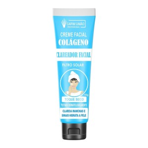 CP04 CLAREADOR FACIAL COLÁGENO CAPIM LIMÃO C/12
