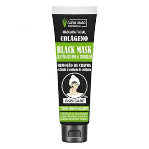 CP12 MÁSCARA FACIAL BLACK MASK CAPIM LIMÃO C/12