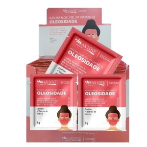 MFPCO MÁSCARA FACIAL PEEL OFF CONTROLE DE OLEOSIDADE MAX LOVE C/60