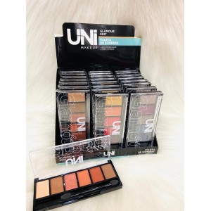 UN-SO210DS PALETA DE SOMBRAS GLAMOUR EDIT UNI MAKEUP C/24