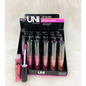UN-LG48DS LIP GLOSS BRILHO LABIAL UNI MAKEUP C/24