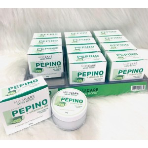 9001-900P GEL CREME FACIAL EXTRATO DE PEPINO MISS RÔSE C/12