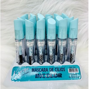 741 MASCARA DE CILIOS INCOLOR KYRAV C/ 24