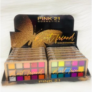 CS3089 PALETA DE SOMBRAS BEST FRIEND PINK 21 C/12