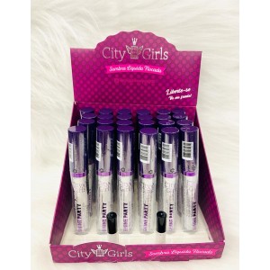 CG219 SOMBRA LIQUIDA FLOCADA CITY GIRLS C/24