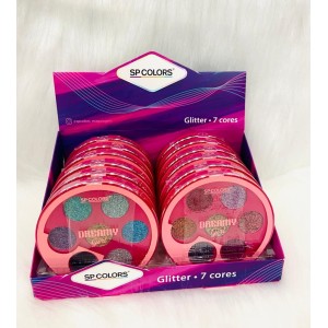 SP234 GLITTER 7 CORES SP COLORS C/12