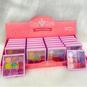 CG242 PALETA DE SOMBRAS 9 CORES CITY GIRLS C/24