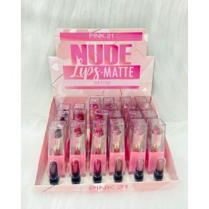 CS2857 BATOM NUDE LIPS MATTE PINK 21 C/24