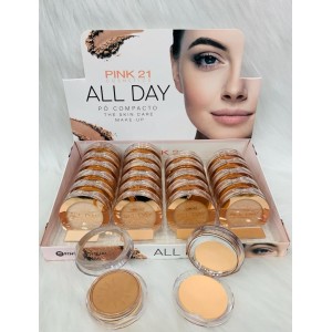 CS2999 PÓ COMPACTO ALL DAY PINK 21 C/24