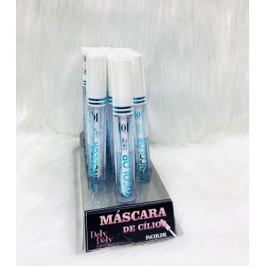 DD010 MÁSCARA P/CÍLIOS INCOLOR C/18 DELY DELY