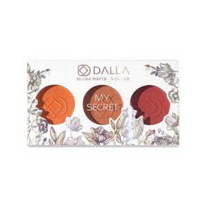 DL0880 BLUSH MATTE 3 CORES MY SECRET DALLA C/12