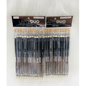 BF10104 LÁPIS DUO PARA OLHOS DUAS CORES BELLA FEMME C/12