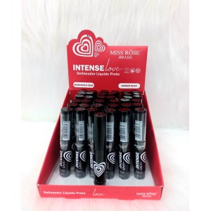 9008-500D DELINEADOR LÍQUIDO PRETO INTENSE MISS RÔSE C/36