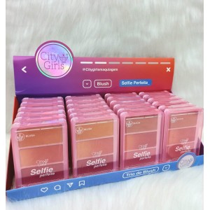 CG260 TRIO DE BLUSH SELFIE PERFEITA CITY GIRLS C/24