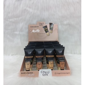 CG092 BASE LIQUIDA MATTE CITY GIRLS C/ 24