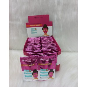 MVC31 MÁSCARA PEEL OFF VITAMINA C 3EM1 MAX LOVE C/60