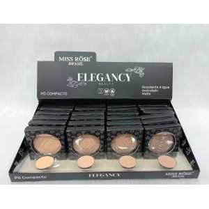 9007-300PA PÓ COMPACTO ELEGANCY MISS RÔSE C/32