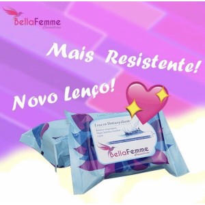 BF10024 LENÇO DEMAQUILANTE BELLA FEMME C/ 12