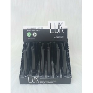 LUKDELI DELINEADOR PRETO LUK C/24
