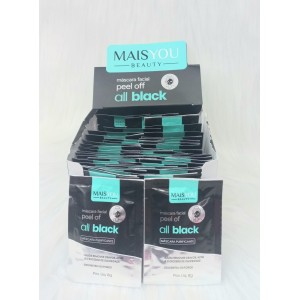 MY2014 MASCARA FACIAL PEEL OFF ALL BLACK MAIS YOU C/50