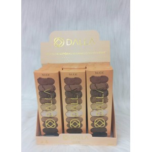 DL0877 PALETA DE SOMBRAS NUDE DALLA C/18