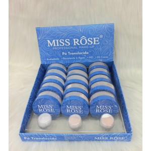 9011-800T PÓ TRANSLUCIDO PROFESSIONAL MISS RÔSE C/15