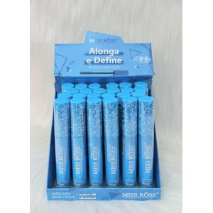 9010-500P3 MÁSCARA P/CÍLIOS VOLUME E DEFINIÇÃO MISS RÔSE C/24