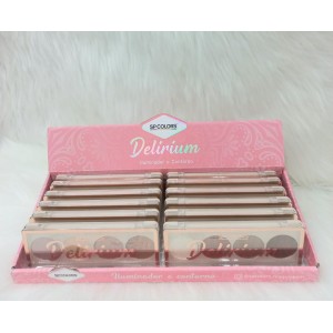 SP248 ILUMINADOR E CONTORNO DELIRIUM SP COLORS C/12